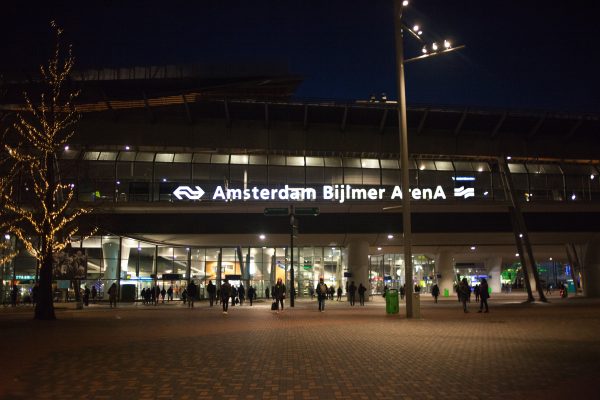 keyon gaskin, ‘King’s Day Protest’ (2018), screening, Amsterdam Bijlmer ArenA, Amsterdam. Photo: Coco Duivenvoorde.
