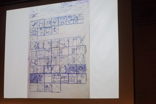 Nataša Petrešin-Bachelez, ‘Defiant Muse: Delphine Seyrig’ (2018), lecture. Photo: Coco Duivendoorde.