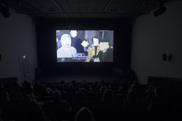 Mounira Al Solh, ‘à la santé des alliés’, (2017), screening. Photo: Silvia Ulloa
