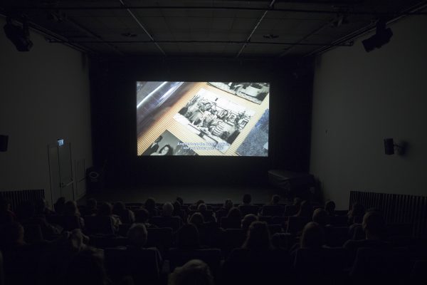 Mounira Al Solh, ‘à la santé des alliés’, (2017), screening. Photo: Silvia Ulloa