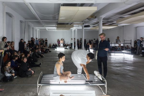 Naufus Ramírez-Figueroa, ‘The Print of Sleep’, (2016), performance. Photo: Frank Sterling.