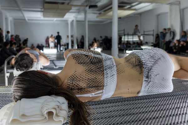 Naufus Ramírez-Figueroa, ‘The Print of Sleep’, (2016), performance. Photo: Frank Sterling.