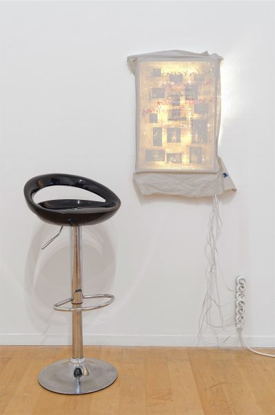 Gerry Bibby, ‘The Black Box Penny Arcade Peep Show / The Drumhead’, (2013), installation.