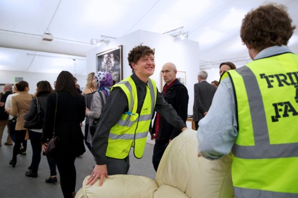 Gerry Bibby, ‘I am a receptacle for you extremities’, (2013), conversation and performance. Photo: Polly Braden