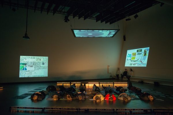 Emily Roysdon (Every Ocean Hughes), ‘By Any Other Name’, (2014), performance. Photo: Kyle Tryhorn