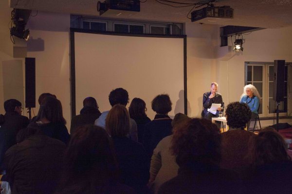 Jacob Korczynski, ‘I See/La Camera: I and premiere of new film by Babette Mangolte’, (2014), conversation & screening. Photo: Kyle Tryhorn