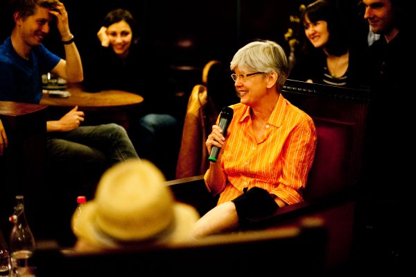 Sven Lütticken, ‘Louise Lawler: A Movie Will Be Shown Without the Picture’, (2012), conversation & screening. Photo: Sal Kroonenberg