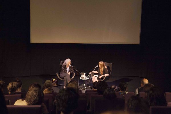 Jacob Korczynski, ‘A Point in the Making: Three Days with Babette Mangolte’, (2014), conversation & screening. Photo: Sal Kroonenberg