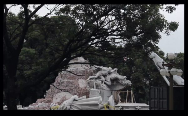 Alejandra Riera, .. ‘– OHPERA – MUET – ... [... – MUTE – OHPERA – ...]’ (2017), videostill.