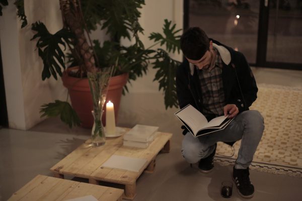 Book Launch of Snejanka Mihaylova’s 'Acoustic Thought’, 29 December 2015, If I Can’t Dance offices, Amsterdam. Photography: Maria Barlasov.