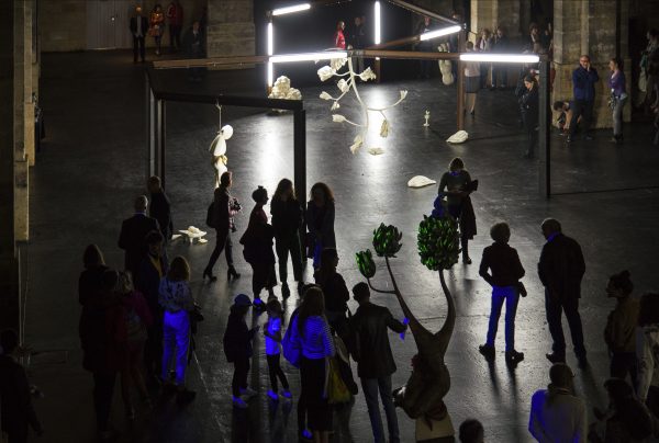 Naufus Ramírez-Figueroa, ‘Linnæus in Tenebris’, (2017), exhibition & performance. Photo: CAPC.