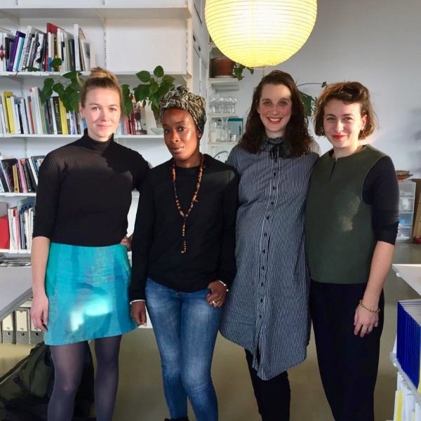 Left to right: Margriet Minnema, Desta Deekman, Tchelet Pearl and Giulia Damiani, ‘Rituals of the Everyday’ (2019), Radio Emma. Photo: Anik Fournier.