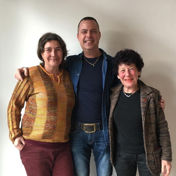 Left to right: Nell Donkers, Sands Murray-Wassink, Marjan Sax, ‘Care’ (2018), Radio Emma. Photo: Susan Gibb.
