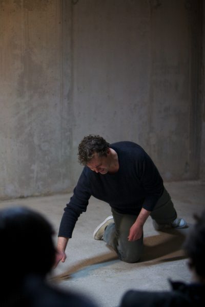 Jeremiah Day, ‘Of All Possible Things (I)’ (2011), performance. Photo: Ernst van Deursen.