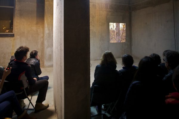 Jeremiah Day, ‘Of All Possible Things (I)’ (2011), performance. Photo: Ernst van Deursen.