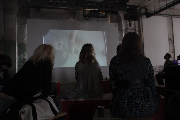 Sung Hwan Kim, film screening (2011). Photo: Marcel van den Berg.