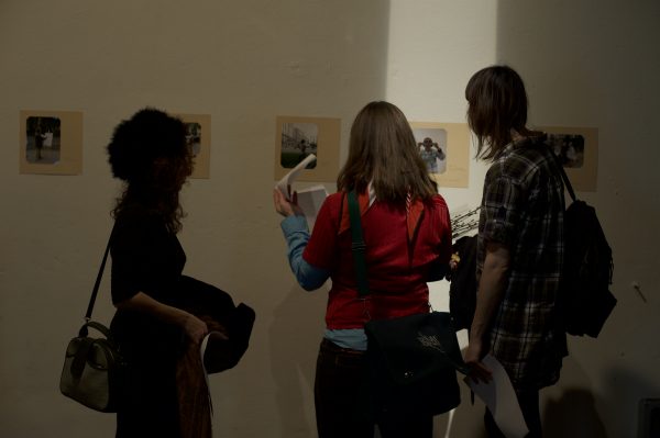 Bulegoa z/b and Isidoro Valcárcel Medina, ‘18 pictures and 18 stories (#1)’, 2012, Het Veem Theater, Amsterdam. Photography: Rocío Areán Gutiérrez.