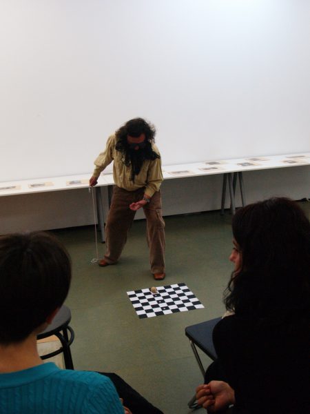 Bulegoa z/b and Isidoro Valcárcel Medina, ’18 pictures and 18 stories (#2)’, 2012, Bulegoa z/b, Bilbao. Photo: Rocío Areán Gutiérrez.