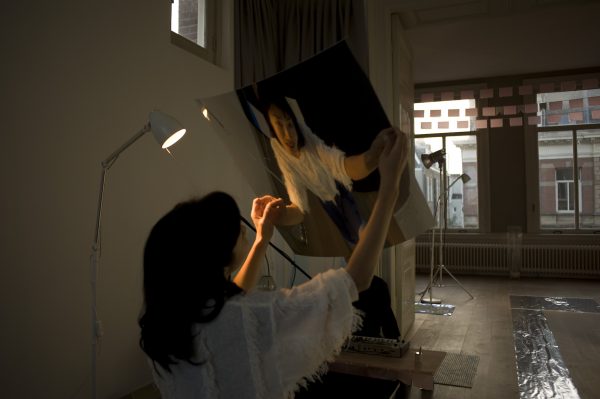 Sung Hwan Kim, ‘Some Left’ (2011), performance. Photo: Sal Kroonenberg.