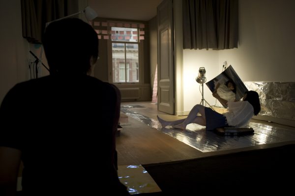 Sung Hwan Kim, ‘Some Left’ (2011), performance. Photo: Sal Kroonenberg.