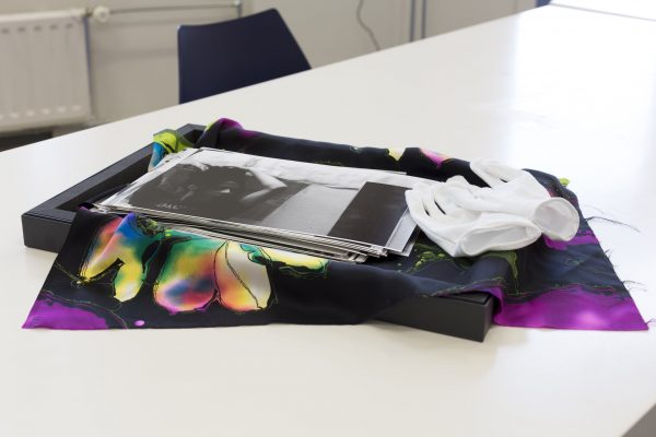 Sands Murray-Wassink, ‘In Good Company (Horsepower): Materials from the Gift Science Archive, 1993 – present’ (2021), exhibition. Photo: Charlott Markus.
