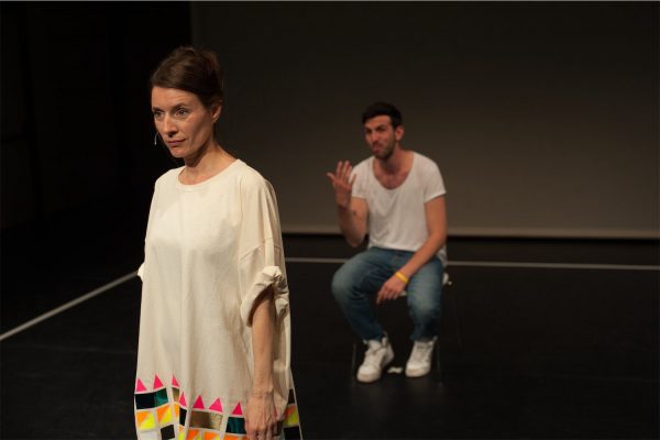 Keren Cytter, ‘Show Real Drama’ (2012), performance. Photo: Sal Kroonenberg.