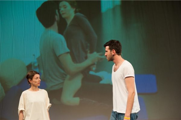 Keren Cytter, ‘Show Real Drama’ (2012), performance. Photo: Sal Kroonenberg.