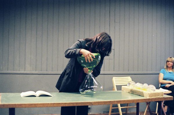 Suchan Kinoshita, performance (2008). Photo: Sal Kroonenberg.