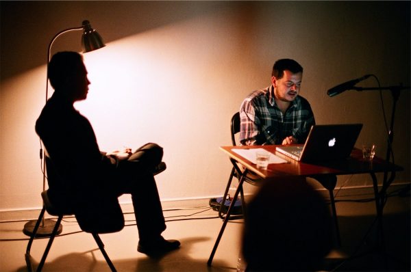 Jon Mikel Euba, ‘Lecture on RE: Horse’ (2008), lecture performance. Photo: Sal Kroonenberg.