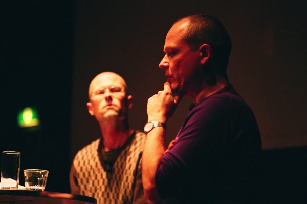 Joachim Koester, lecture (2008). Photo: Sal Kroonenberg.