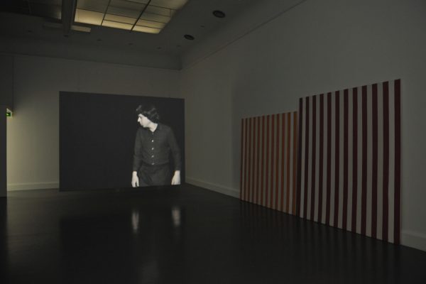 Joachim Koester, ‘To navigate, in a genuine way, in the unknown necessitates an attitude of daring, but not one of recklessness (movements generated from the Magical Passes of Carlos Castaneda)’ (2010), film screening. Photo: Sal Kroonenberg.