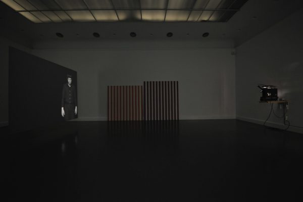 Joachim Koester, ‘To navigate, in a genuine way, in the unknown necessitates an attitude of daring, but not one of recklessness (movements generated from the Magical Passes of Carlos Castaneda)’ (2010), film screening. Photo: Sal Kroonenberg.