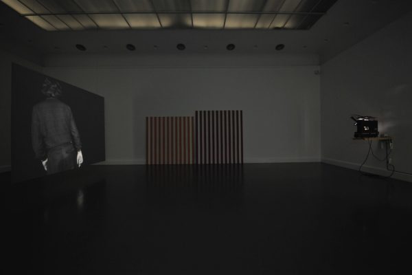 Joachim Koester, ‘To navigate, in a genuine way, in the unknown necessitates an attitude of daring, but not one of recklessness (movements generated from the Magical Passes of Carlos Castaneda)’ (2010), film screening. Photo: Sal Kroonenberg.
