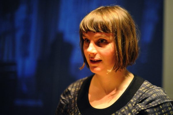Ruth Buchanan, ‘Circular Facts’ (2009), performance. Photo: Sal Kroonenberg.