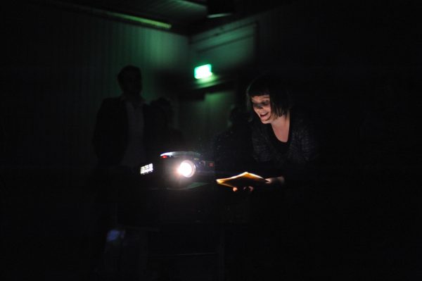 Ruth Buchanan, ‘Circular Facts’ (2009), performance. Photo: Sal Kroonenberg.