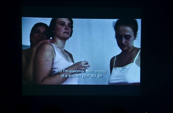 Keren Cytter, Prologue (2008), lecture. Photo: Sal Kroonenberg.