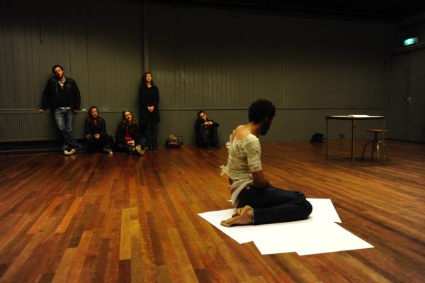 Jimmy Robert, ‘Figure de Style’ (2009), performance. Photo: Sal Kroonenberg.