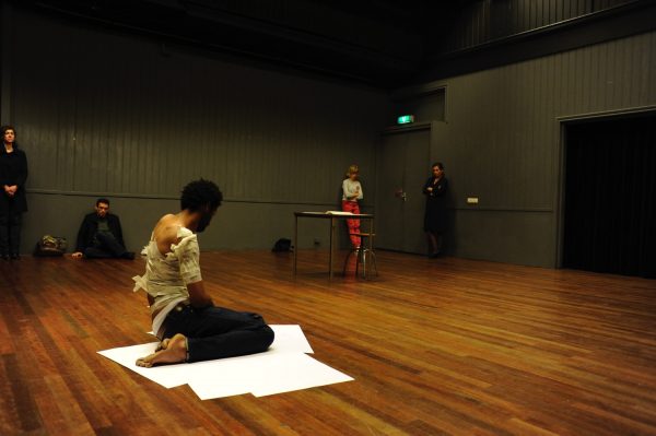 Jimmy Robert, ‘Figure de Style’ (2009), performance. Photo: Sal Kroonenberg.