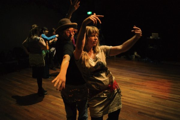 Melanie Bonajo & Irina Birger, performance (2008). Photo: Sal Kroonenberg.