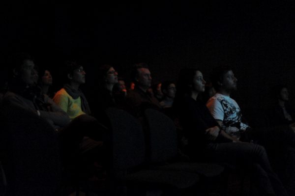 Keren Cytter, film screening (2008). Photo: Sal Kroonenberg.