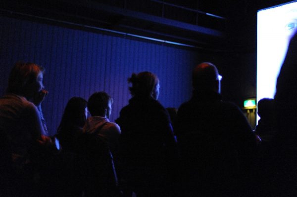 Keren Cytter, film screening (2008). Photo: Sal Kroonenberg.