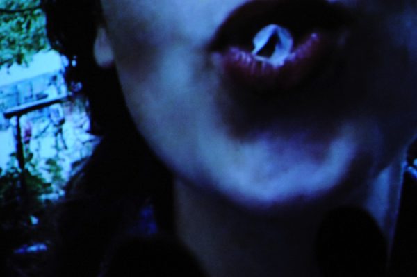 Keren Cytter, film screening (2008). Photo: Sal Kroonenberg.