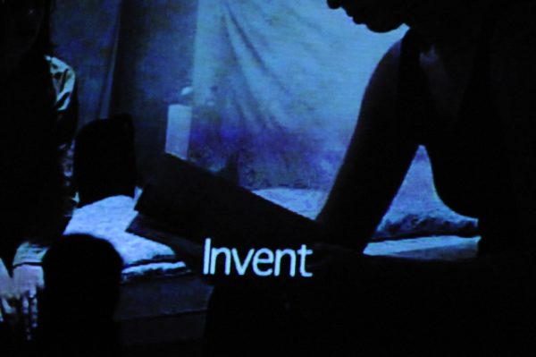 Keren Cytter, film screening (2008). Photo: Sal Kroonenberg.