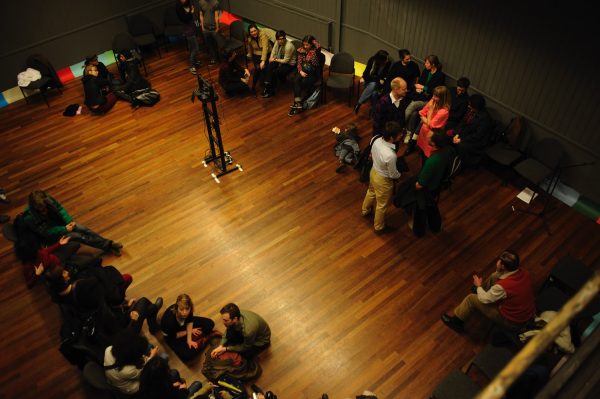 Emma Hedditch, ‘When I Do This, Can You Feel Something?’ (2009), performance. Photo: Sal Kroonenberg.