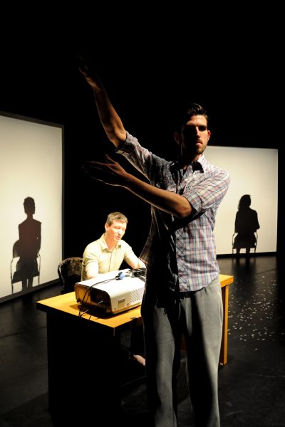 Keren Cytter & D.I.E. NOW, ‘The True Story of John Webber and His Endless Struggle with the Table of Content’ (2010), performance. Photo: Nicholas Burrough.