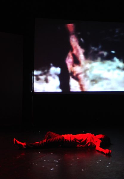 Keren Cytter & D.I.E. NOW, ‘The True Story of John Webber and His Endless Struggle with the Table of Content’ (2010), performance. Photo: Nicholas Burrough.