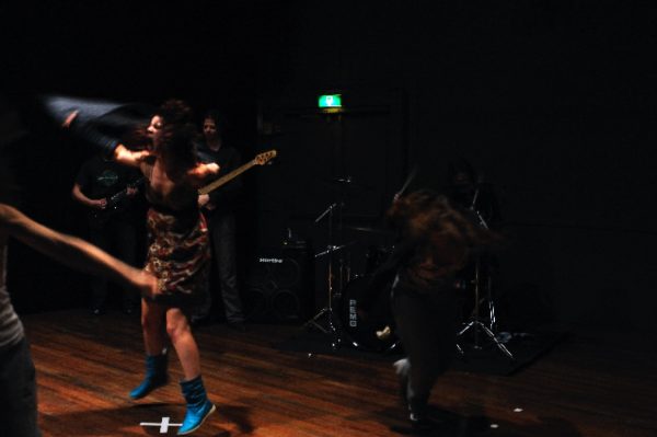 Maria Pask, ‘4 F-ER’ (2009), performance. Photo: Sal Kroonenberg.