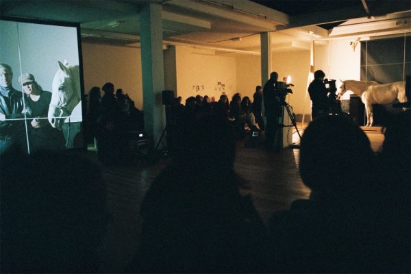 Jon Mikel Euba, ‘RE: Horse’ (2008), performance. Photo: Sal Kroonenberg.
