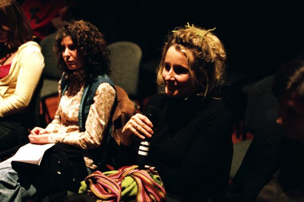 Sarah Pierce, ‘It’s Time Man. It Feels Imminent’ (2008), performance. Photo: Sal Kroonenberg.
