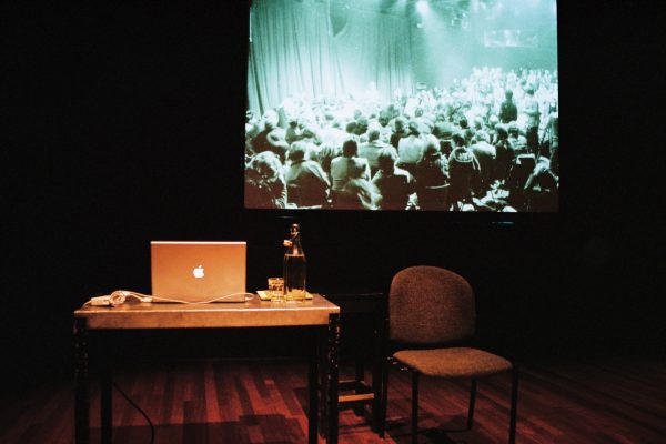 Sarah Pierce, ‘It’s Time Man. It Feels Imminent’ (2008), performance. Photo: Sal Kroonenberg.